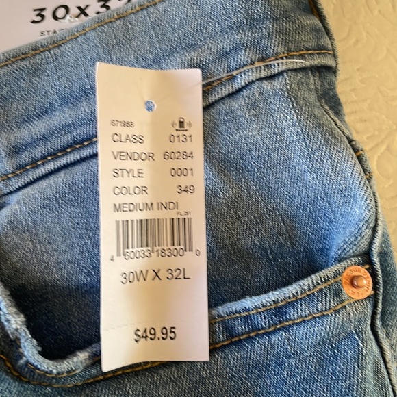 Men's Pac Sun NWT Stacked Skinny Jeans. 30 W X 32 L - Picture 5 of 5